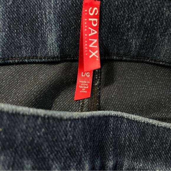 Spanx Jean-ish Leggings Size Large - Picture 3 of 6